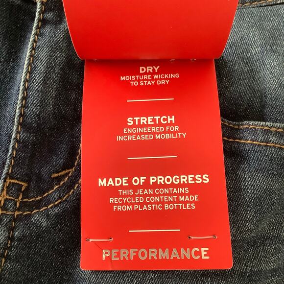 Levi’s 514 Straight Leg Performance Jeans 10 Regular 25 x 26 NWT - Picture 8 of 9